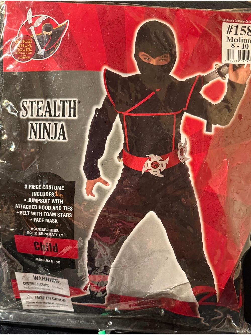 Kids Costume - Black and Red